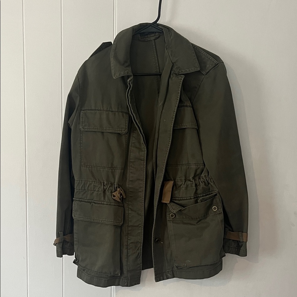Theory Olive Green Jacket